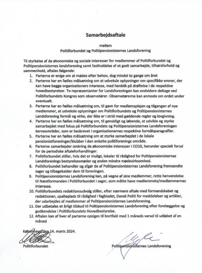 Beretning fra hovedbestyrelsen 2. april 2025